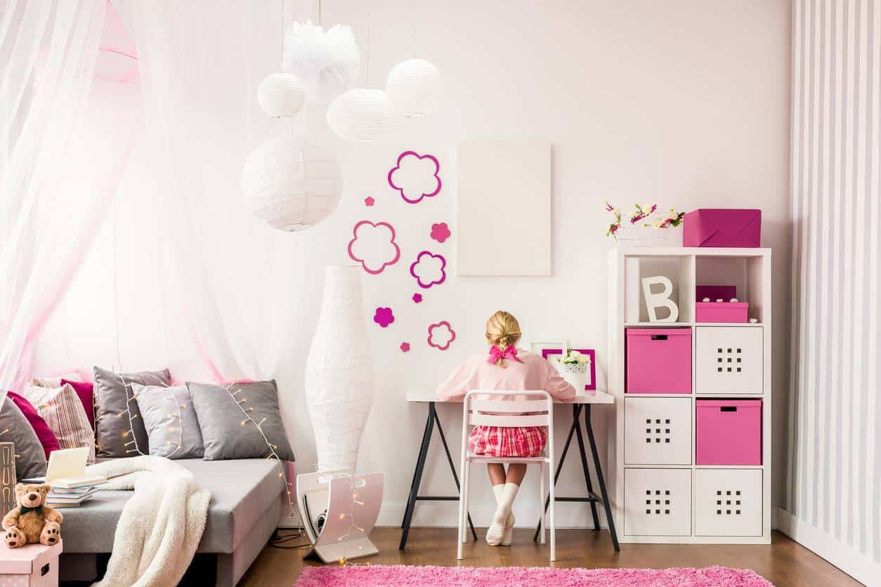 stickers muraux chambre de fille