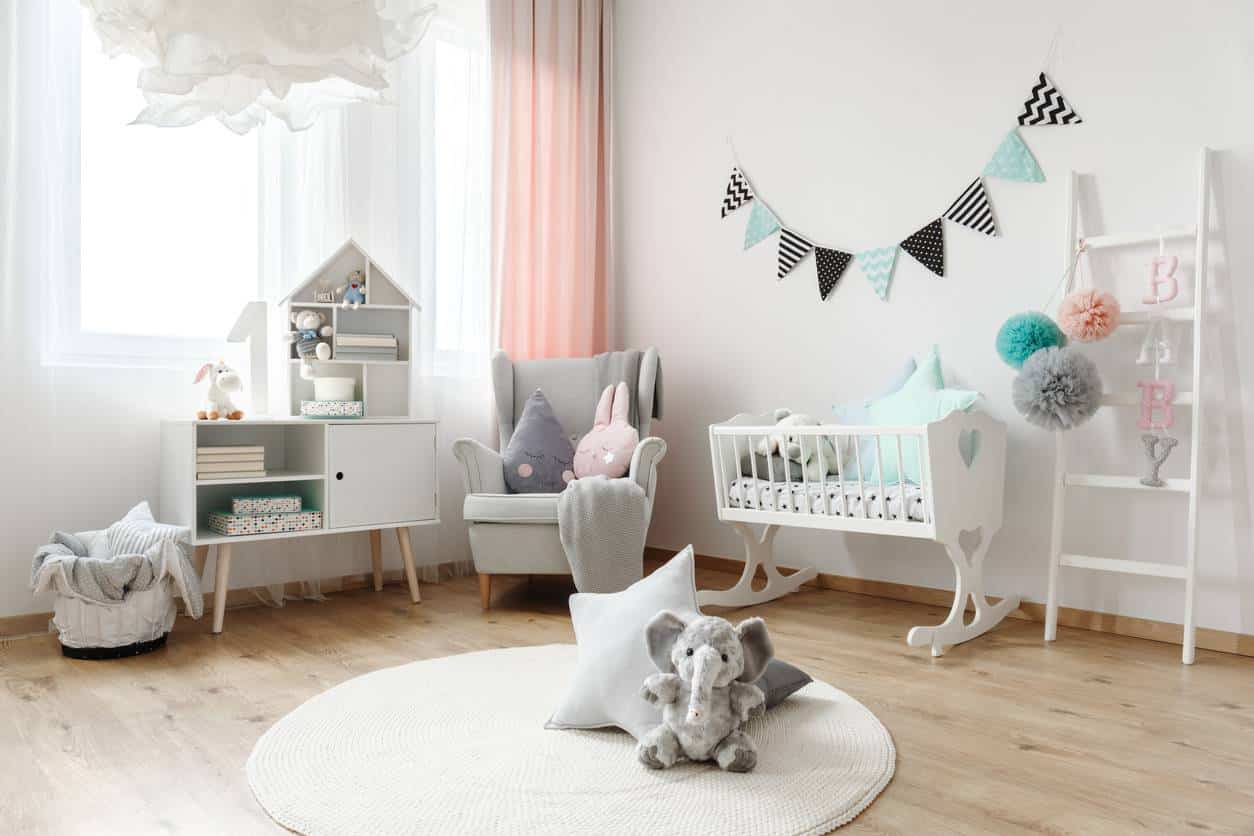 stickers arc-en-ciel chambre de fille