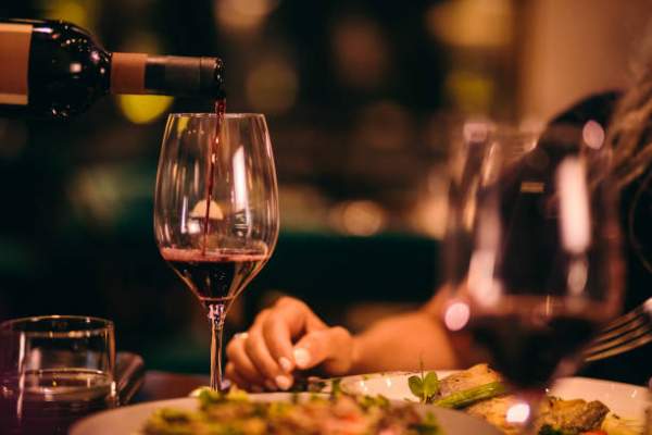verres vin soiree