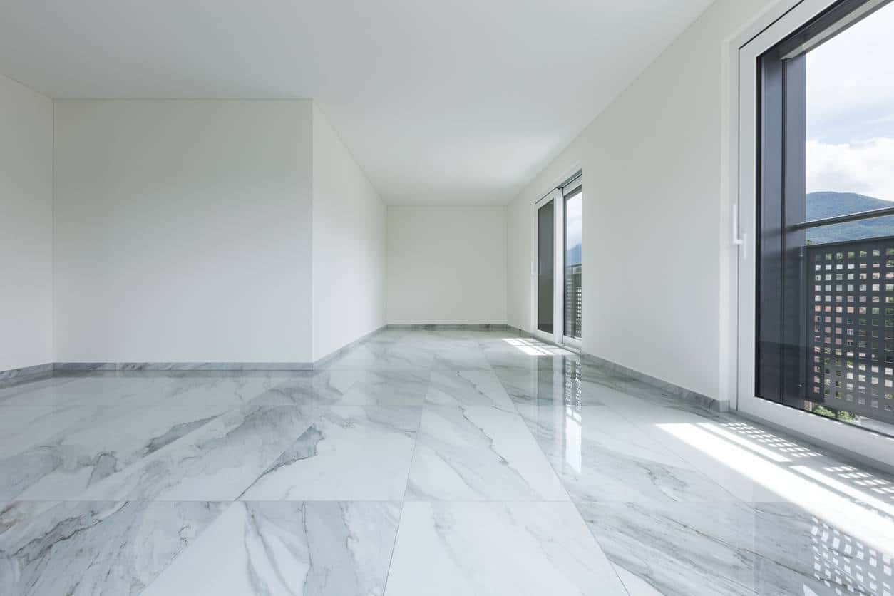 carrelage imitation marbre blanc