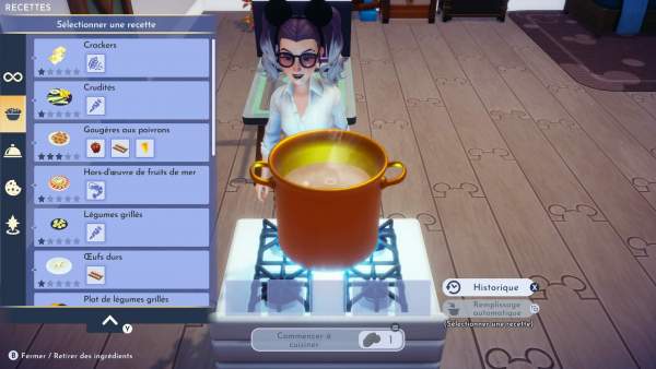 Dreamlight Valley : Un jeu époustouflant pour concocter de merveilleuses recettes