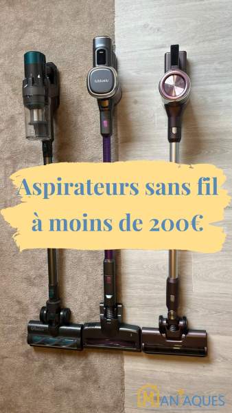 Aspirateur balai puissant