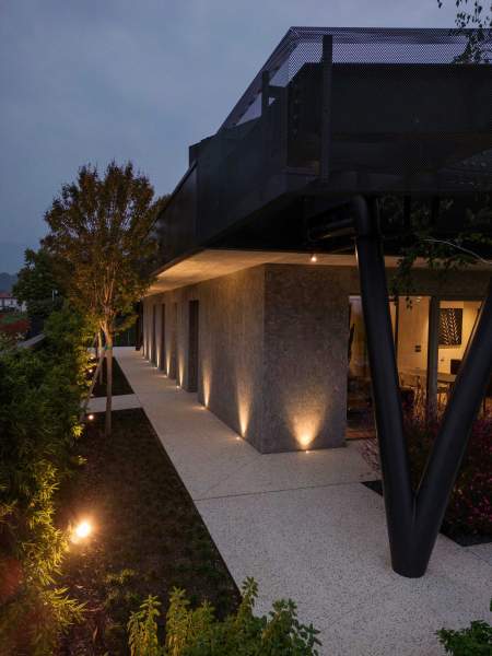 Ambiance lumineuse terrasse