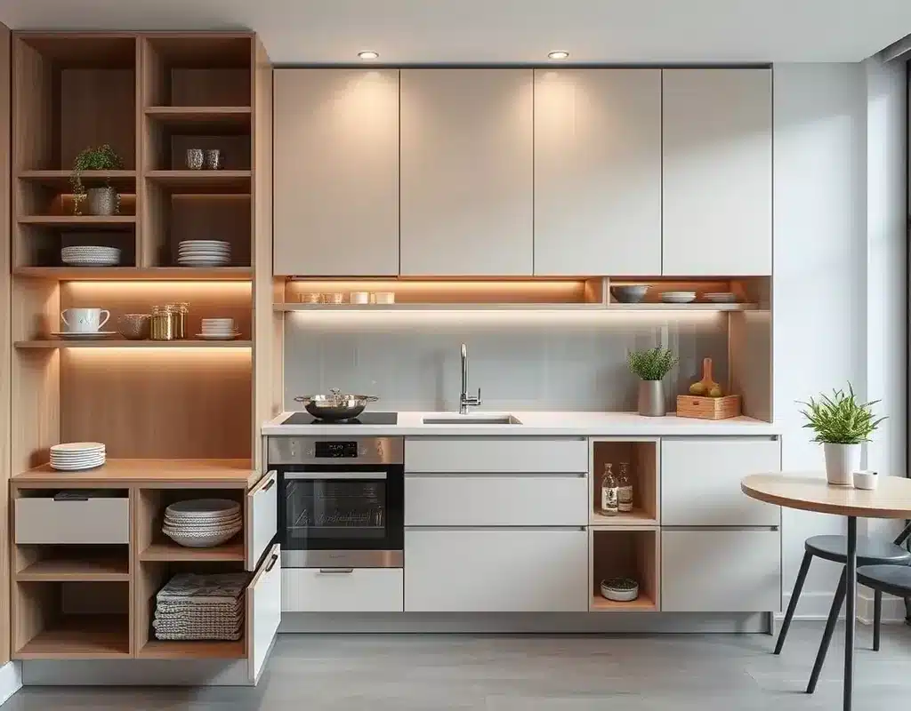 meuble de rangement bas cuisine