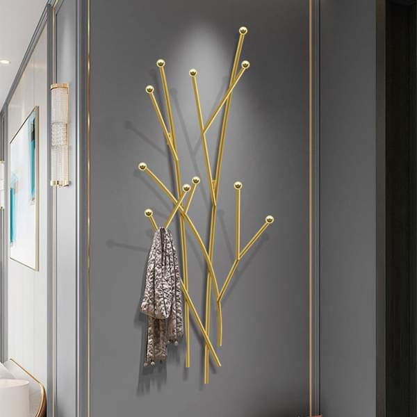 Porte-manteau design entrée chic