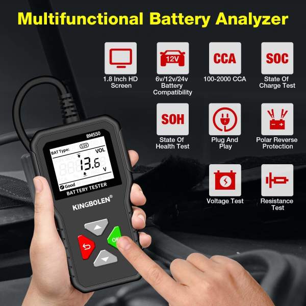 Test batterie voiture