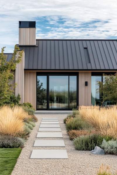 Maison neuve architecture
