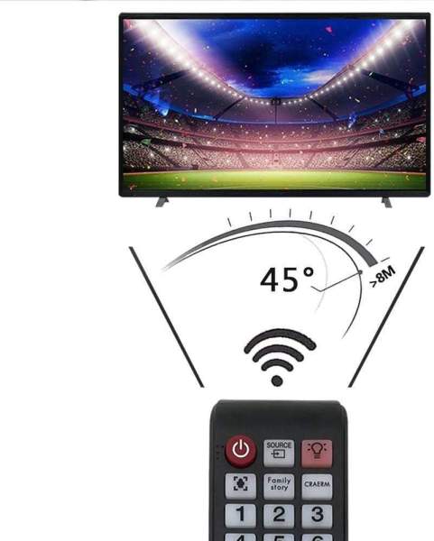 Télécommande universelle setup