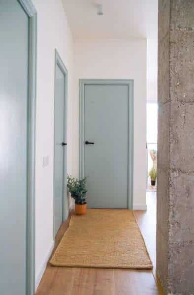 couleur portes couloir