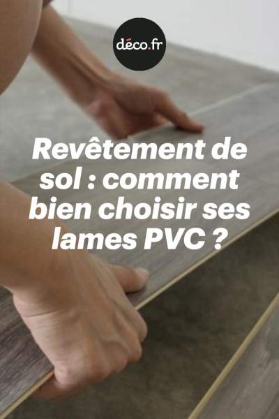 pose lame pvc clipsable