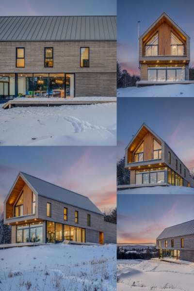 Maison neuve architecture