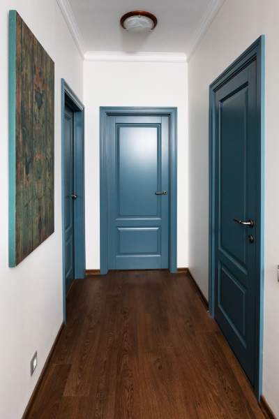 couleur portes couloir