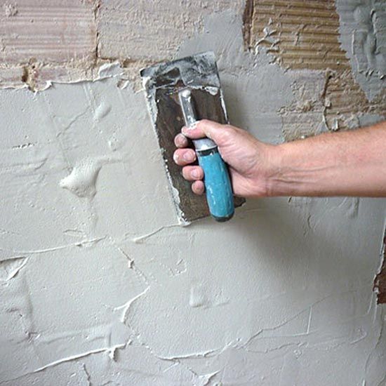 reboucher trou mur