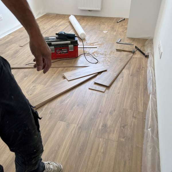 Schéma pose parquet