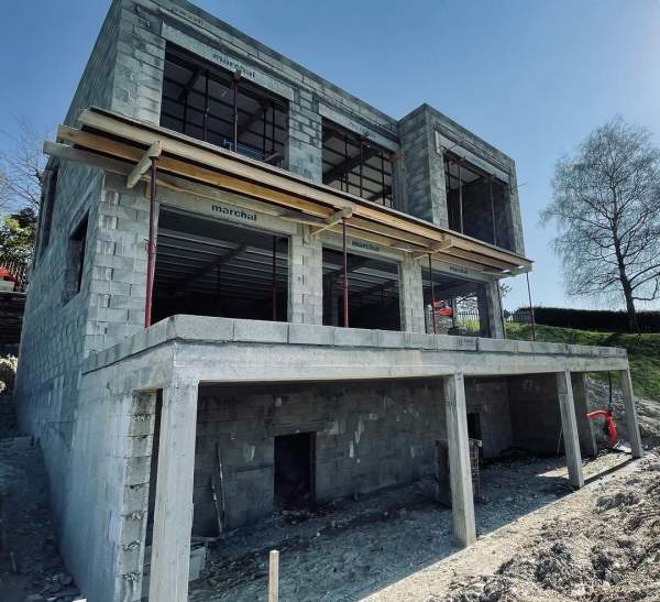 Maison en construction