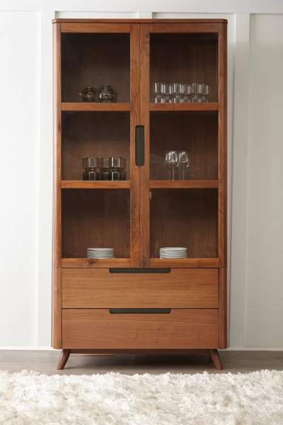 Buffet vaisselier verres design