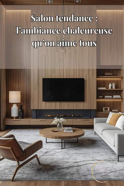 couleur salon chaleureux moderne
