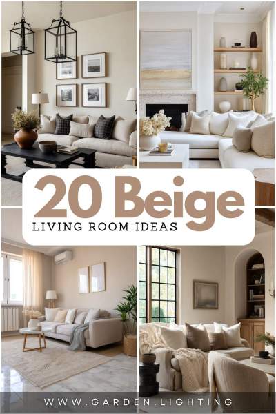Salon cocooning beige