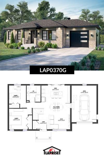 prix maison plain pied 100m2 garage