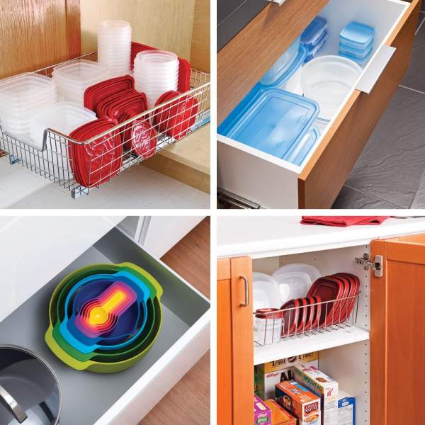 Rangement plastique esthétique intérieur