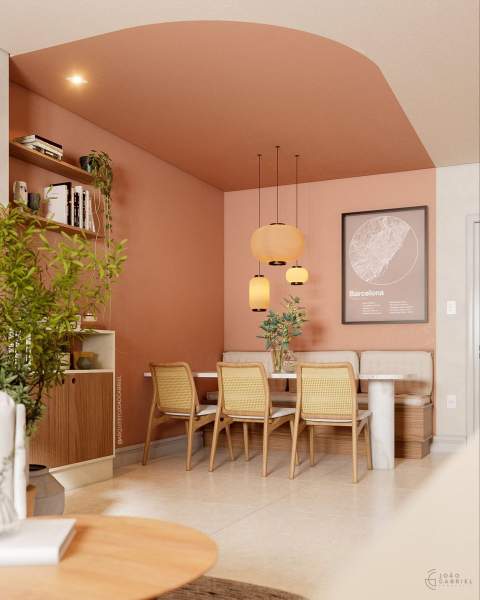 Mur couleur accent