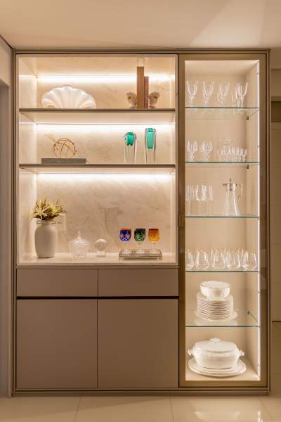 meuble rangement pour verres