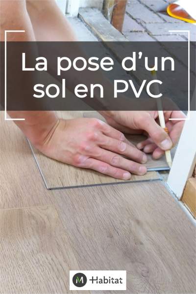 pose lame pvc clipsable