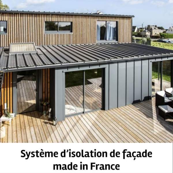 isolation extérieure avant après