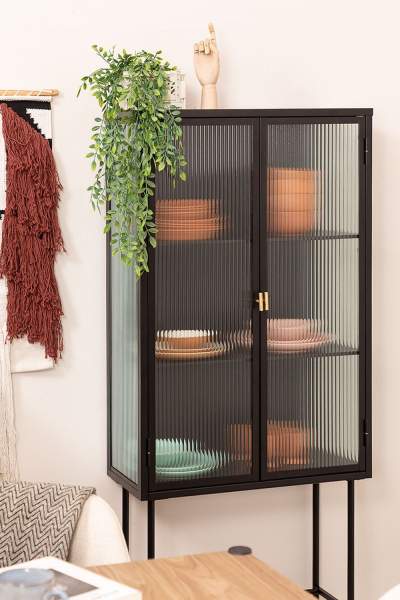 Buffet vaisselier verres design