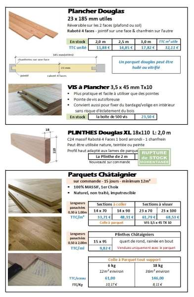 schéma pose parquet flottant