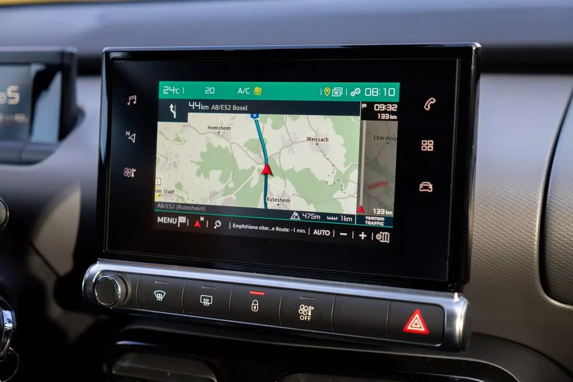 Interface GPS voiture