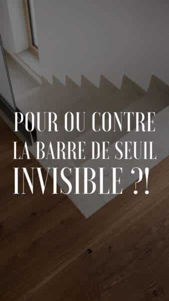 Barre de seuil bois