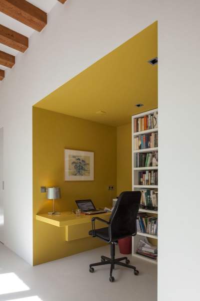 Mur couleur accent