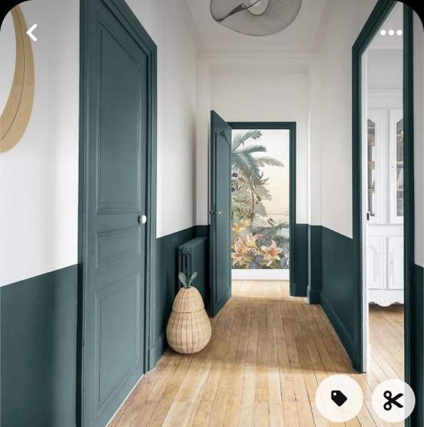couleur portes couloir