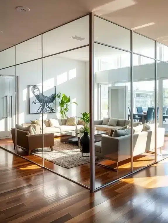 Cloison laine de verre