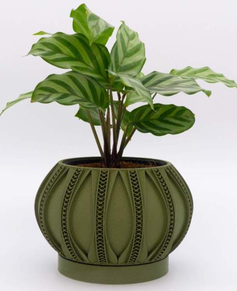 Cache-pot design plante intérieur