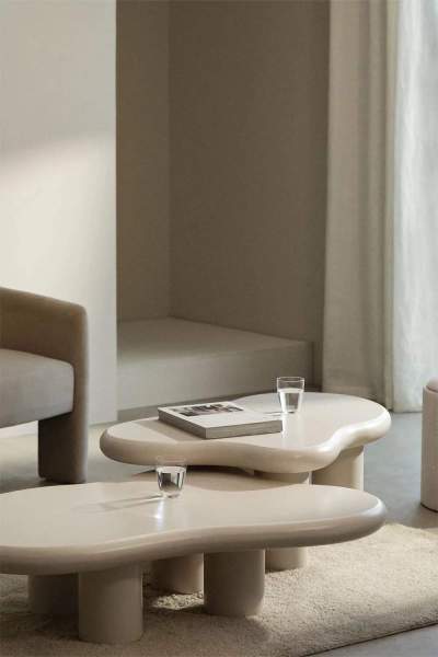 Table basse design salon contemporain