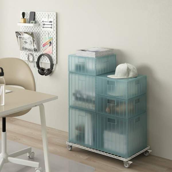 Rangement plastique esthétique intérieur