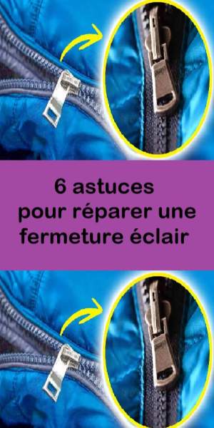 Couture fermeture éclair