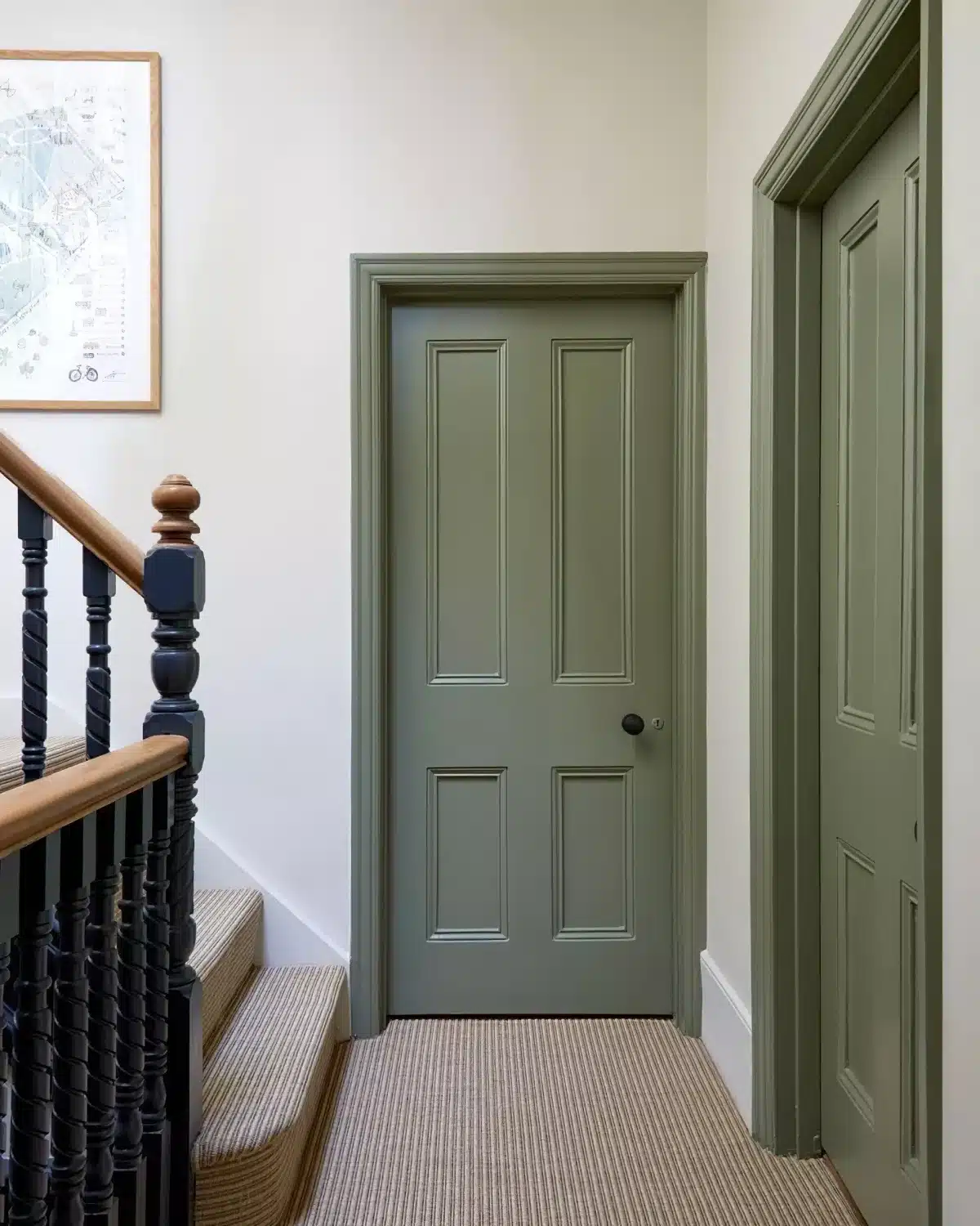 couleur portes couloir