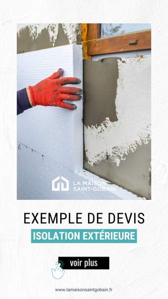 Isolation extérieure façade