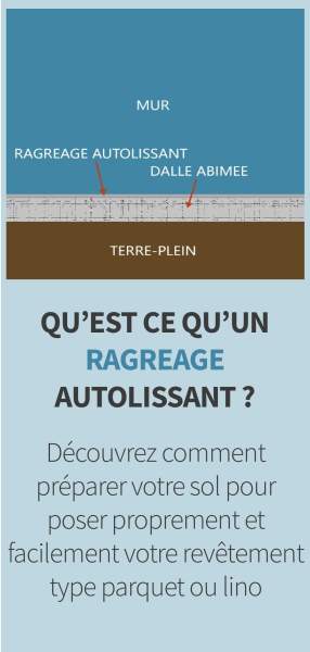 Ragréage sol bois