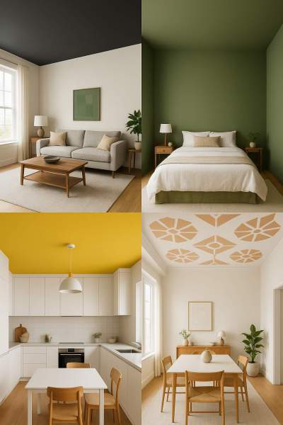 peindre plafond sans trace