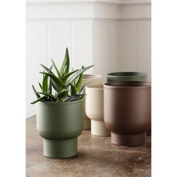 Cache-pot design plante intérieur