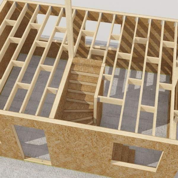 Maison en construction
