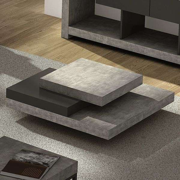 Table basse design salon contemporain