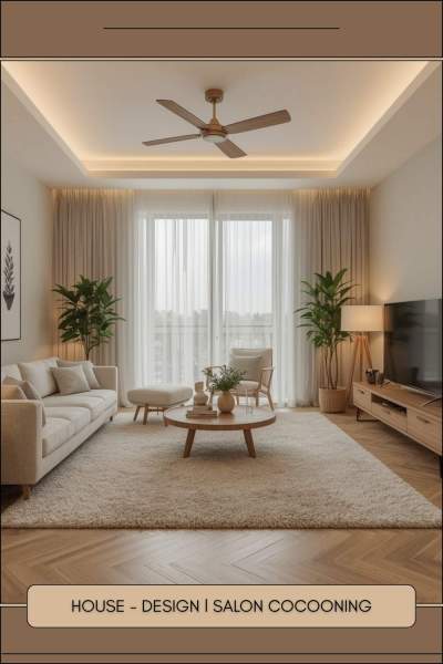 Salon cocooning beige