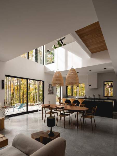 Maison neuve architecture