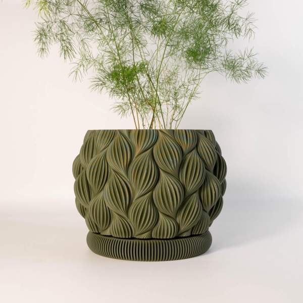 Cache-pot design plante intérieur
