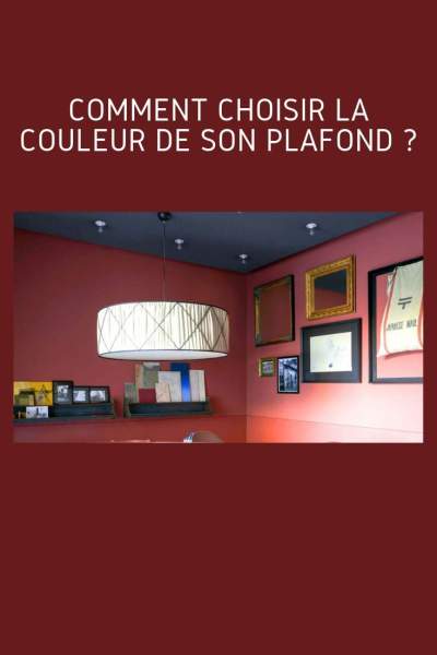 quelle peinture pour plafond